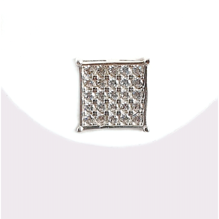 Pendientes oro 18 kt circonitas