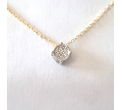 GARGANTILLA  0.05 CT DIAMANTES                                                                      