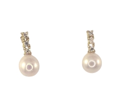 P.PEND 0.09 CT DIAMANTE  PERLA                                                                      