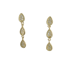 P.PENDIENTES  0.15 CT DIAMANTES                                                                     