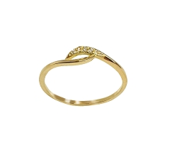 ANILLO ORO 18 KT  0.03 CT DIAMANTES