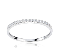 ANILLO MEDIA ALIANZA 0.13 CT DIAMANTES                                                              