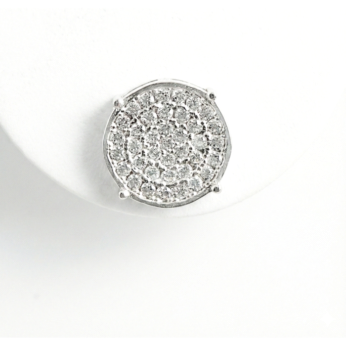 Pendientes oro 18 kt 0.53 ct diamantes