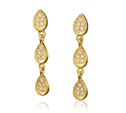 P.PENDIENTES  0.15 CT DIAMANTES