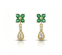 P.PEND. COLOR FINO  0.08 CT DIAMANTES