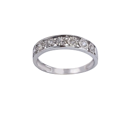 ANILLO ORO 18 KT 0.21 CT DIAMANTES