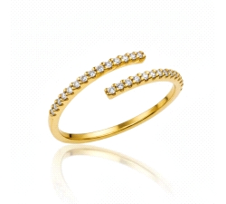 ANILLO ORO 18 KT  0.13 CT DIAMANTE