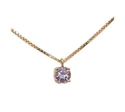 GARGANTILLA GARRA REDONDA RO 18 KT COLOR FINO