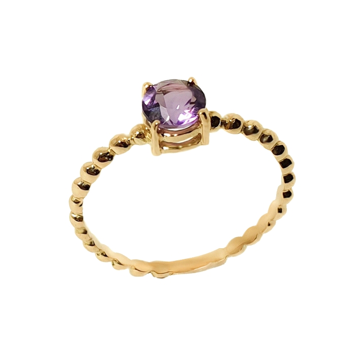 Anillo oro 18 kt color fino