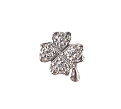 P.PEND. TREBOL PEQUEÑO ZIRCONITAS