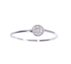 ANILLO ORO 18 KT CIRCONITAS