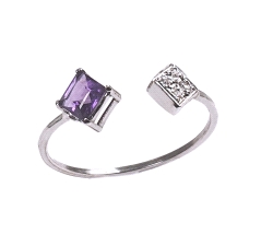 ANILLO ORO 18 KT COLOR FINO DIAMANTES