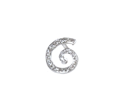 P.PENDIENTES  ESPIRAL ORO 18 KT CIRCONITAS