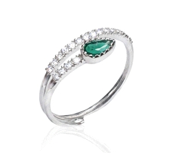 ANILLO COLOR FINO CIRCONITAS