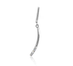 PENDIENTES ORO 18 KT DIAMANTES  0.05 CT