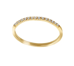 ANILLO ORO 18 KT  CIRCONITAS