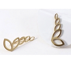 PENDIENTES  TREPADOR  ORO 18 KT