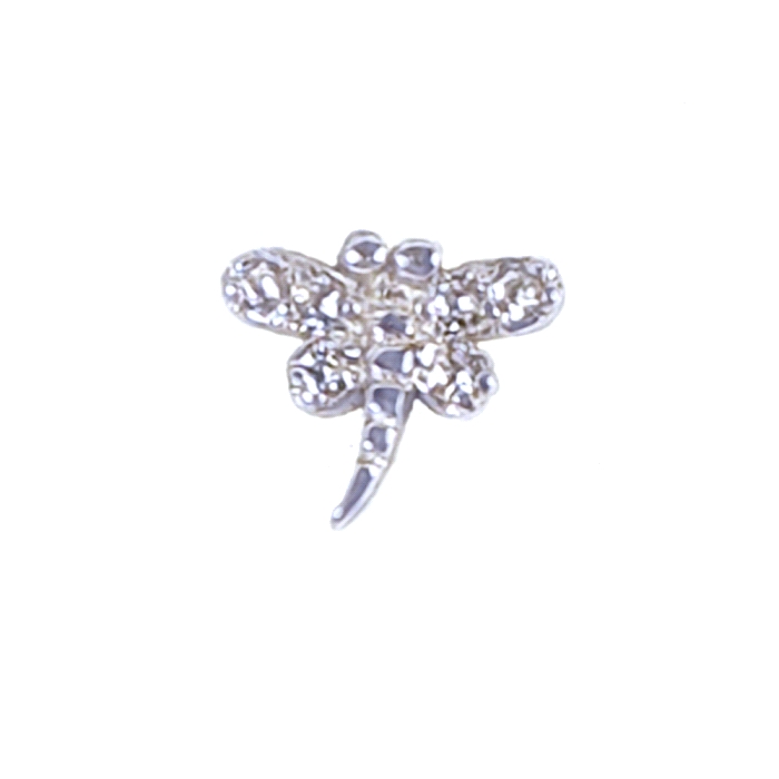 PENDIENTES LIBELULA ORO 18 KT CIRCONITAS