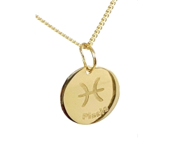 GARGANTILLA  PISCIS ORO 18 KT AMARILLO