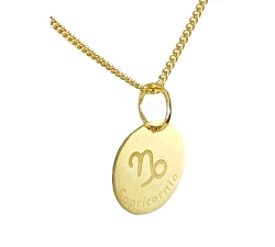GARGANTILLA CAPRICORNIO ORO 18 KT AMARILLO