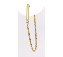 PENDIENTES CADENA ORO 18 KT