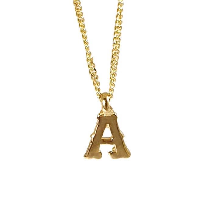 GARGANTILLA INICIAL ORO 18 KT