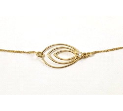 GARGANTILLA  ORO 18 KT CIRCONITAS