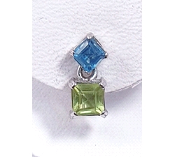 PENDIENTES ORO 18 KT COLOR FINO