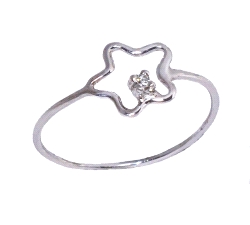 ANILLO ORO 18 KT DIAMANTES 0.01 CT