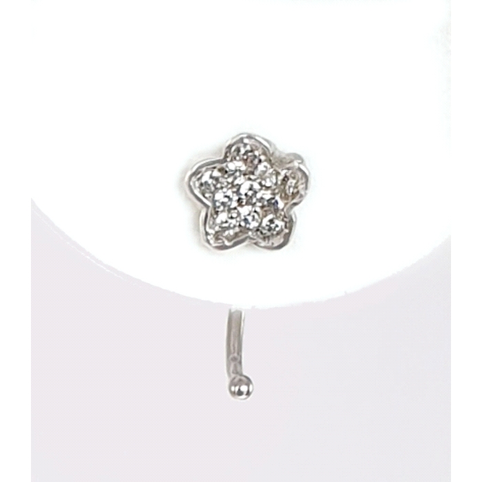 PENDIENTE FLOR EAR CUFF ORO 18 KT CIRCONITAS