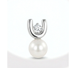 P.PEND. 0.02 CT BRILL  PERLA