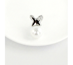 P.PEND. 0.01 CT BRILL PERLA