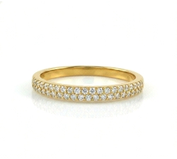 ANILLO ORO 18 KT  0.20 CT DIAMANTES