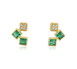 PEND.  ORO 18 KT COLOR FINO 0.04 CT DIAM