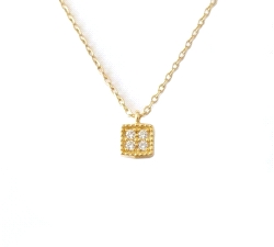Gargantilla oro 18 kt 0.02 ct diamantes
