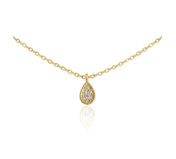 GARG. PERA DIAMANTE 0.025 CT