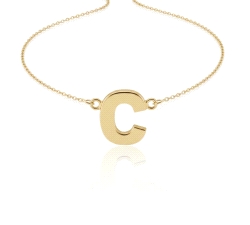 GARGANTILLA INICIAL ORO 18 KT