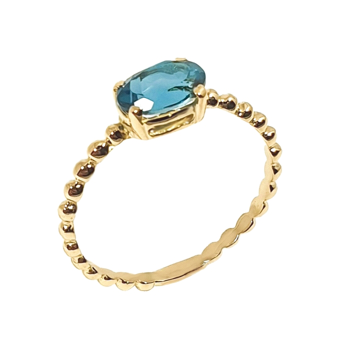 Anillo oro 18 kt color fino