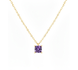 GARGANTILLA GARRA CARRE ORO 18 KT