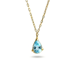 GARGANTILLA GARRA PERA ORO 18 KT