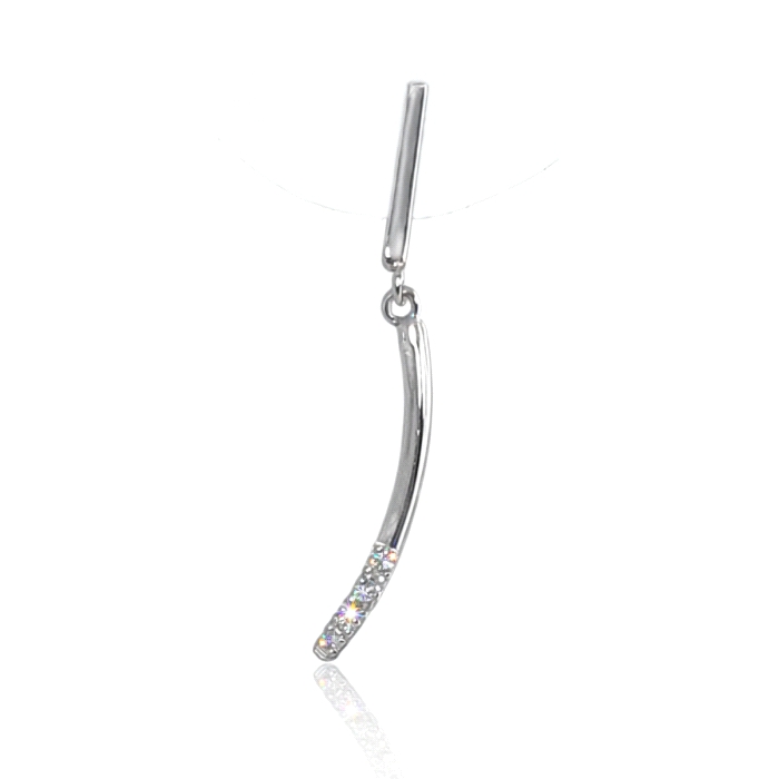 PENDIENTES ORO 18 KT DIAMANTES 0.05 CT.