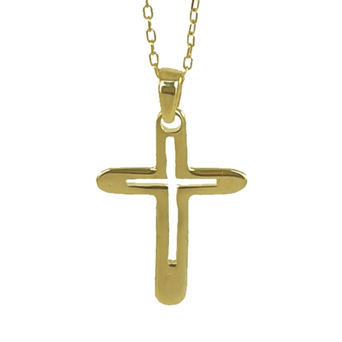 CRUZ ORO 18 KT