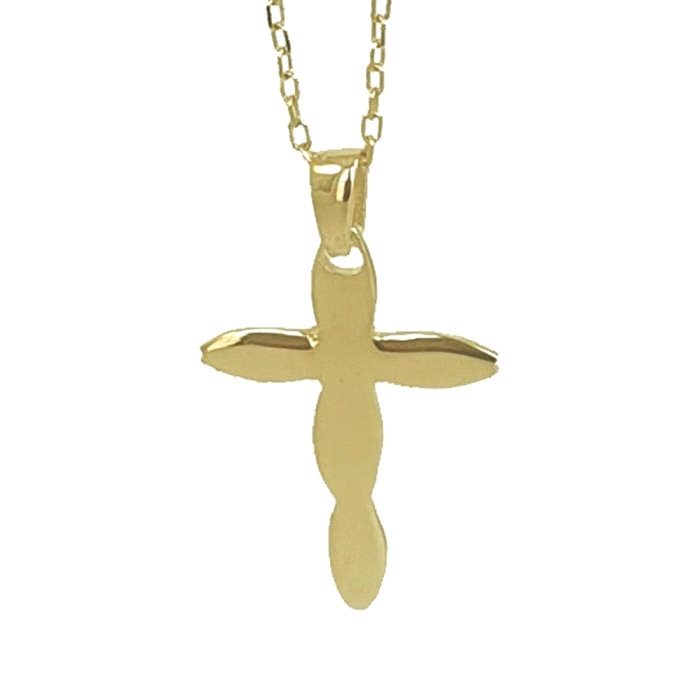 CRUZ ORO 18 KT