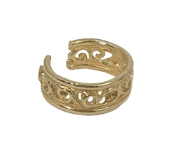 PENDIENTE EAR CUFF ORO 18 KT