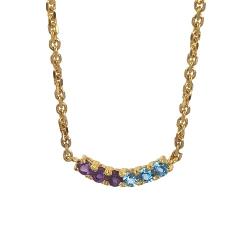 GARGANTILLA  ORO 18 KT COLOR FINO