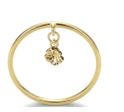 ANILLO FLOR ORO 18 KT