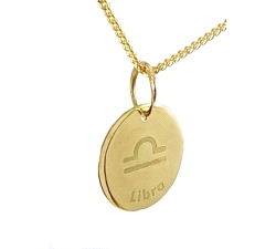 GARGANTILLA  LIBRA ORO 18 KT AMARILLO