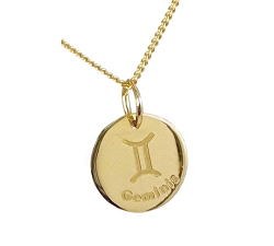 GARGANTILLA  GEMINIS ORO 18 KT AMARILLO