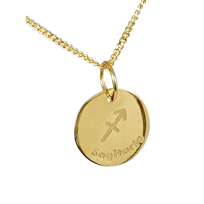 COLGANTE SAGITARIO ORO 18 KT