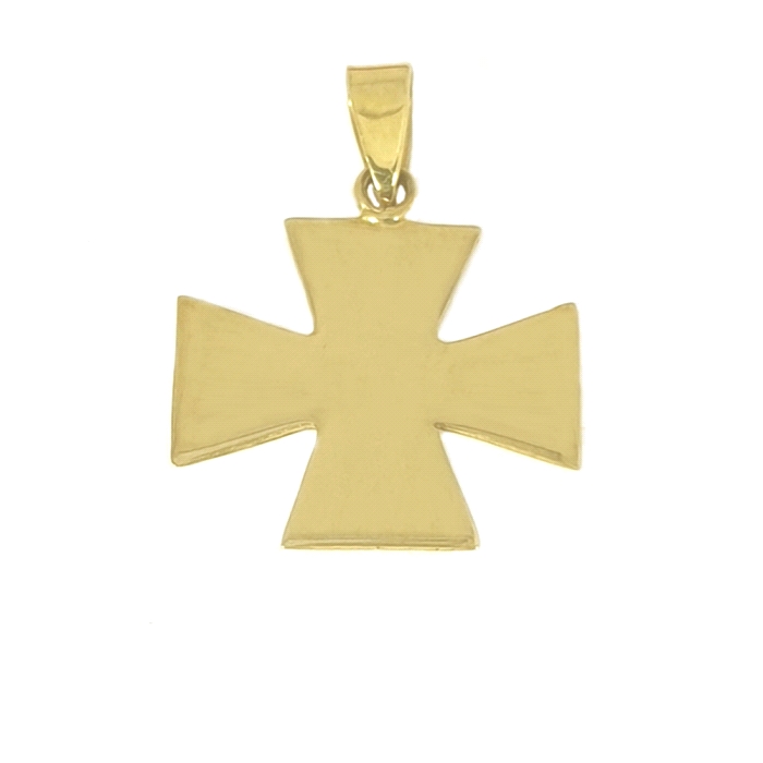 Cruz San Juan oro 18 kt